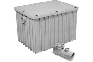 Endura 3950A03 50Gpm, 50/100, Grease INTERCEPTOR, Gray, 3-Inch