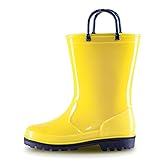EUXTERPA Boys Girls Waterproof Rain Boots Kids