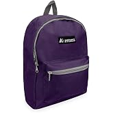 Everest 1045K Basic Backpack, 15", Eggplant Purple