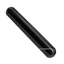 Amazing Gemstone Black Agate Crystal Wand Massage