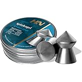 H&N Spitzkugel Airgun Pellets 0.22 Cal, 15.74 Grains, Pointed, 200 Count
