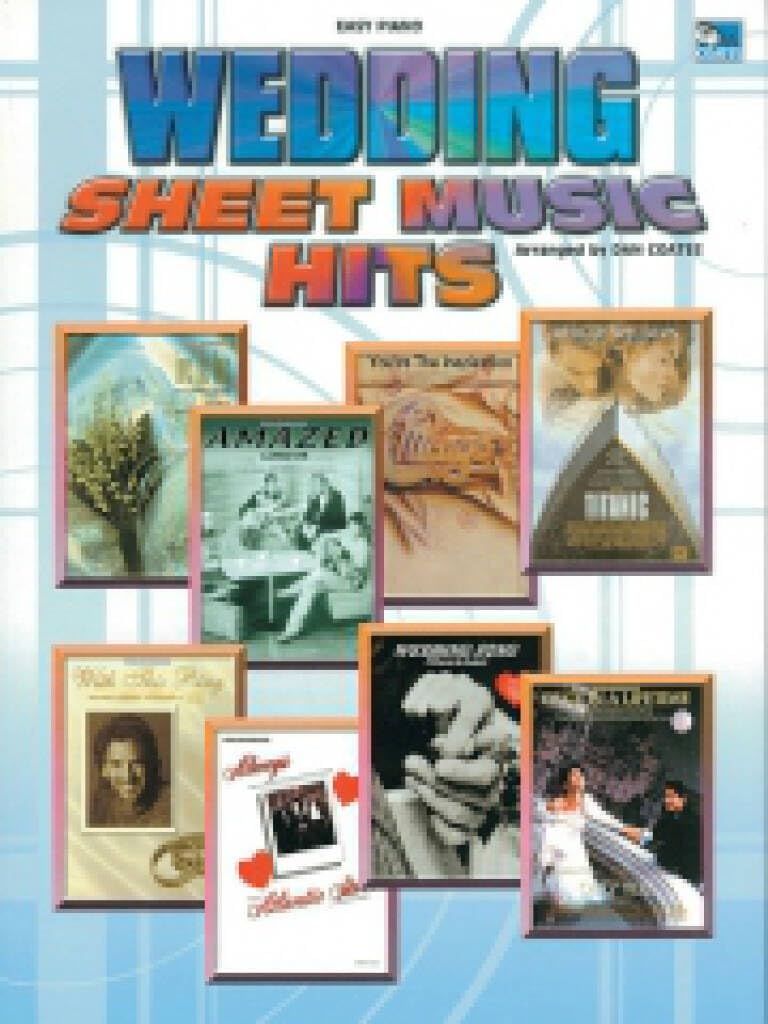 Wedding Sheet Music Hits-Easy Piano
