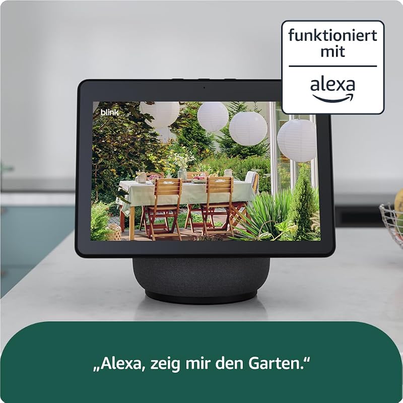 -Kamera Outdoor 4 | Kabellose intelligente HD-Sicherheitskamera, zwei Jahre Batterielaufzeit, funktioniert mit Alexa | 3-Kamera-System mit enthaltenem Sync Module Core | IP65