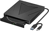 ZZOSRDR Type-C USB 3.0 External CD DVD Drive Player Writer Reader for Laptop PC view 1