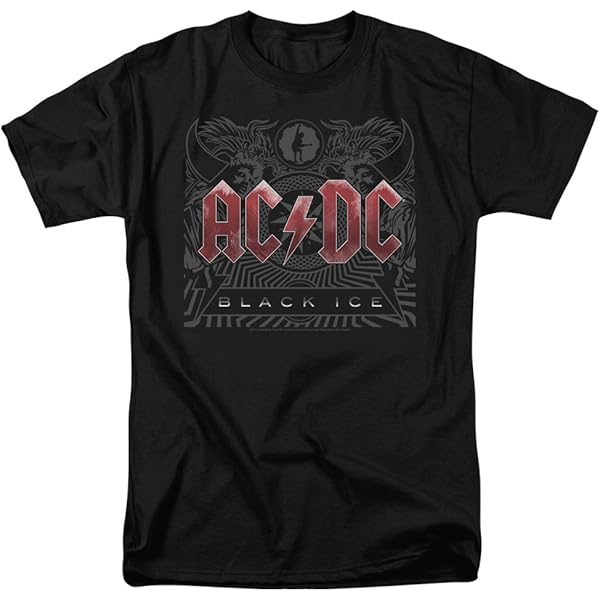 【AC/DC】Tシャツ⑥ Lサイズ Amazon.com: Popfunk ACDC Black Ice Rock Album T Shirt (X-Large