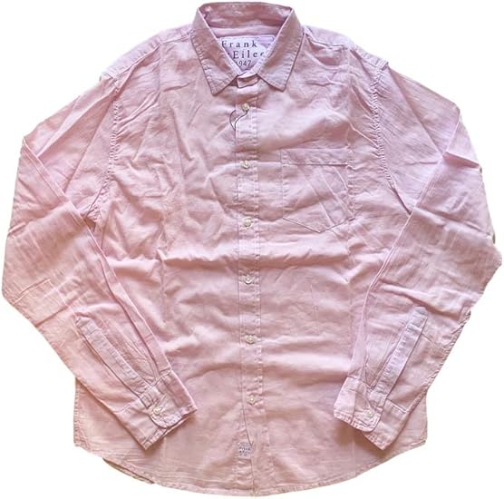 Amazon フランクアンドアイリーン Frank Eileen Luke メンズシャツ F226 Voile Light Purple シャツ 通販