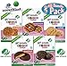 Girl Scouts Cookie Oven Refills Thin Mints, Chocolate PB, Trefoils, PB Sandwich & Caramel Coconut Complete Gift Set Bundle - 5 Pack