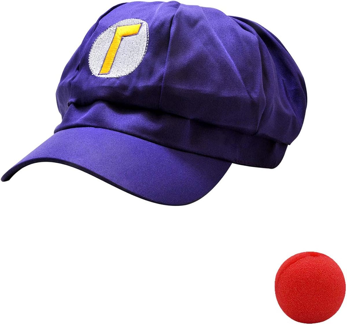 Cosplay Cap Transformation Hat Funny Gift Baseball for Halloween Costume Party Favors (Purple): Clothing