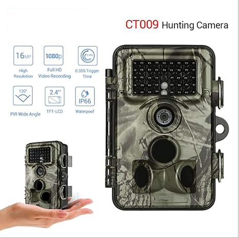 Cámara de Juegos Infrarroja Visión Nocturna Rastro de Caza ...