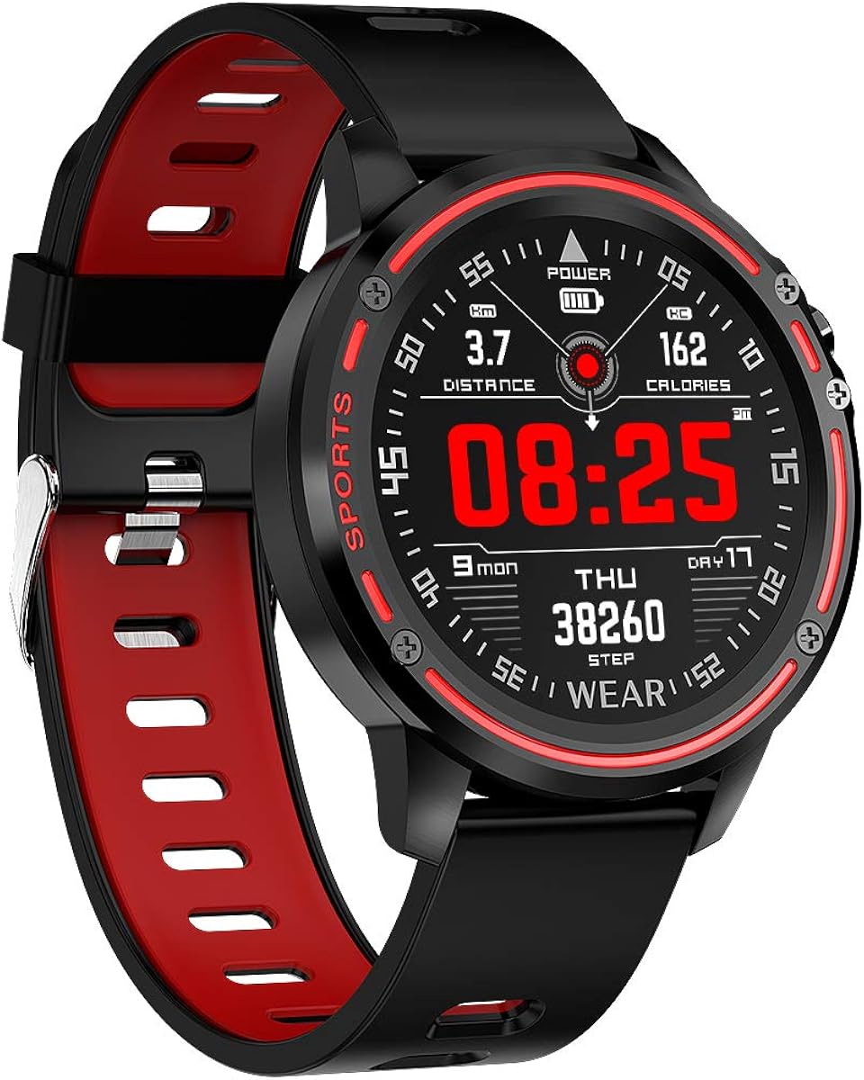 Leotec MultiSports ECG Complete Rojo: Amazon.es: Relojes