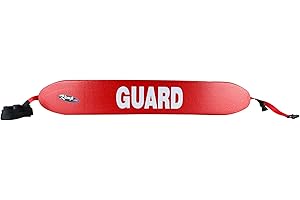 Kemp USA Standard and Premium Grip It Rescue Tube™ with Mesh and Guard Logo - Life Guard Equipment for Pool Safety