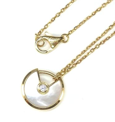 cartier mother of pearl necklace