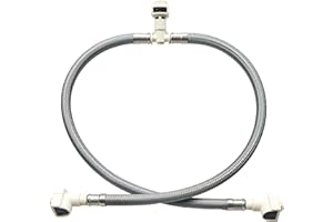 SMZTOOLS Bathroom Sink Faucet Replacement Hose Kit for moen Faucet Parts, Widespread Faucet Quick Connect Hose with Connections, 114299 Supply Hose kit for moen Faucet Replacement Parts