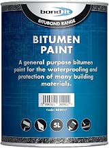 Bond It Bitumen Paint 1 Litre Black Waterproofing Concrete Steel Wood Asphalt view 3