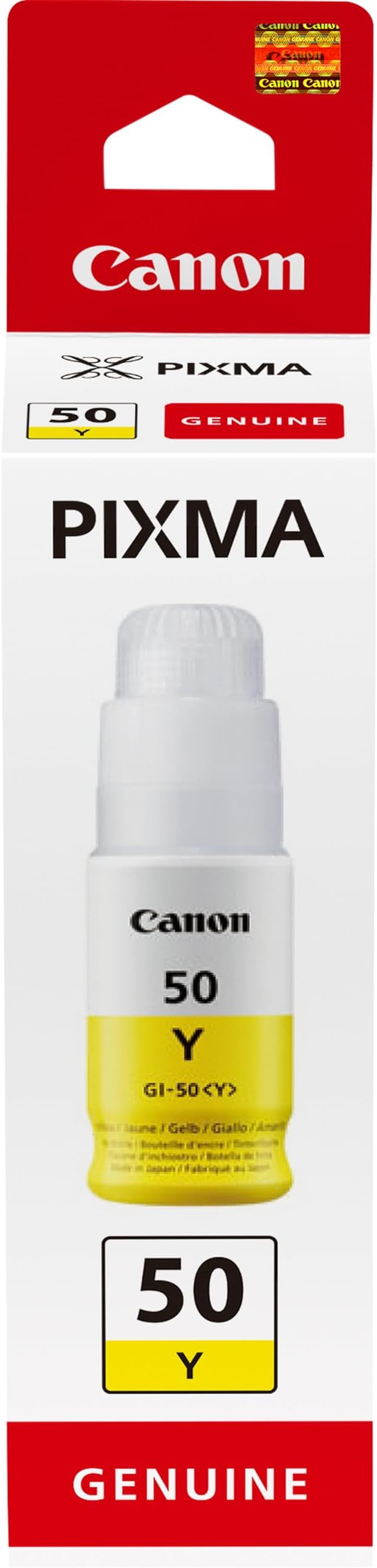 Canon GI 50 Y Yellow Original Ink Refill for PIXMA G5050 G6050 G7050