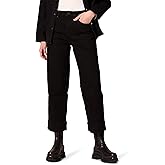 Amazon Essentials Women's High-Rise Regular-Fit Ankle-Length Wide-Leg Jeans - Discontinued Colors