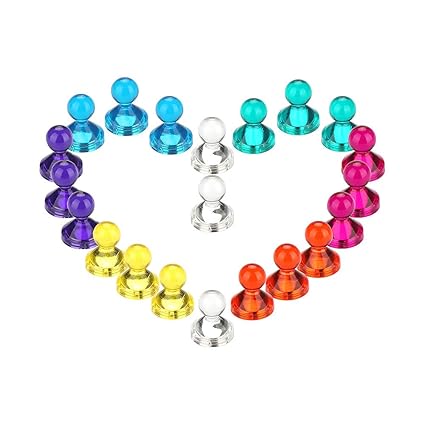 Wukong Imanes de nevera de 21 piezas, imanes de pizarra blanca ...