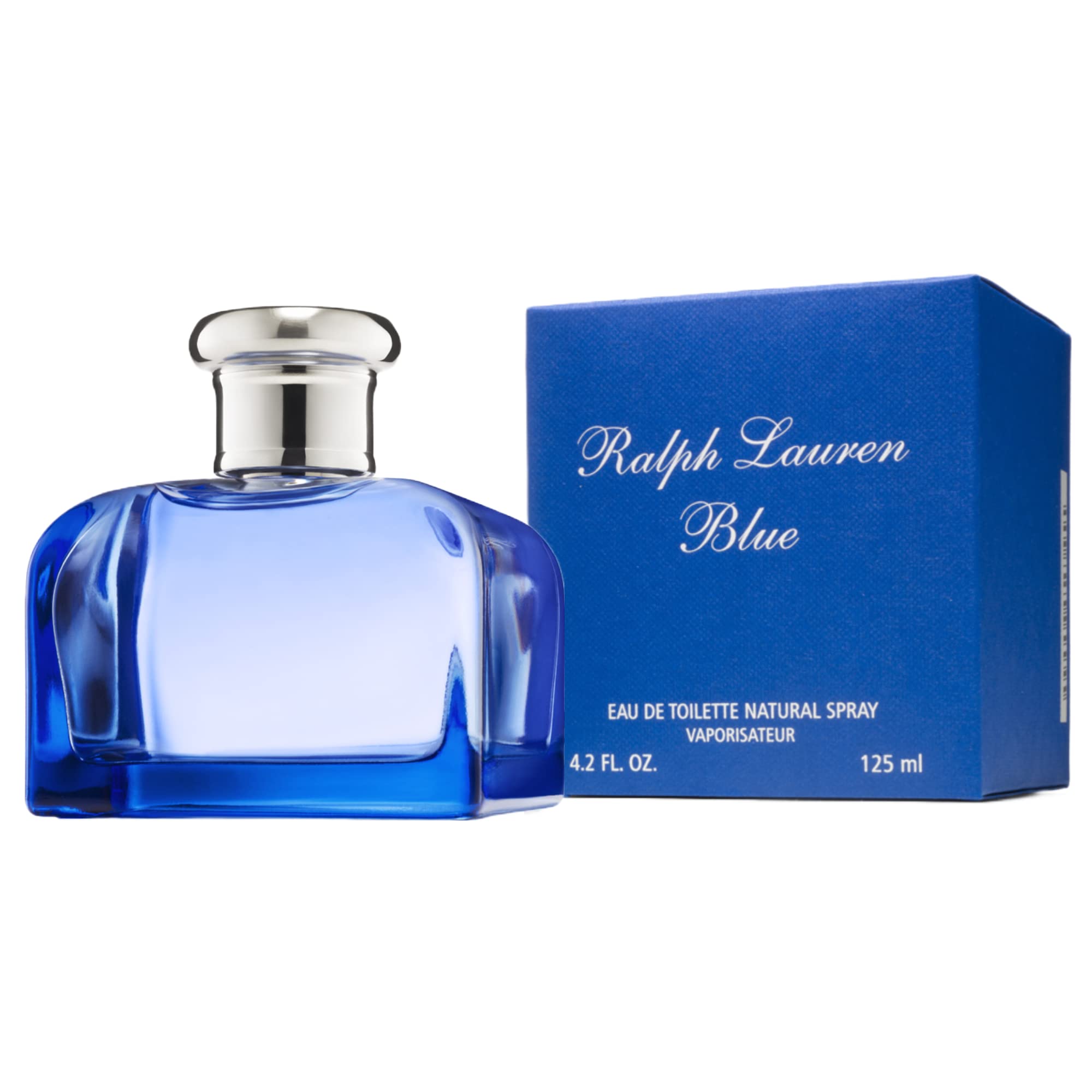 RALPH LAUREN FRAGRANCES - Blue - Eau De Toilette - Women's Perfume - Fresh & Floral - With Gardenia, Jasmine, and Lotus Flower - Medium Intensity