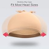 URAQT Wig Caps 4 Pcs Stretchy Nylon Ultra Thin Non-Slip Breathable Wig Cap view 4