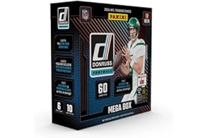 GENERIC 2024 Panini Donruss Football Trading Cards Mega Box | Optic Rated Rookies Preview Red Wave! | Find 1 Autograph or Memorabilia Card!