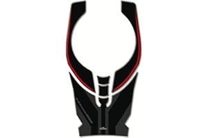 Resin Bike Motorcycle 3D Stickers Compatible with Suzuki V-Strom 1000 2014-2018. Tank Cap Area & Fuel Cap Protections from Impact and Scratches. Resin Stickers Kit - Made in Italy