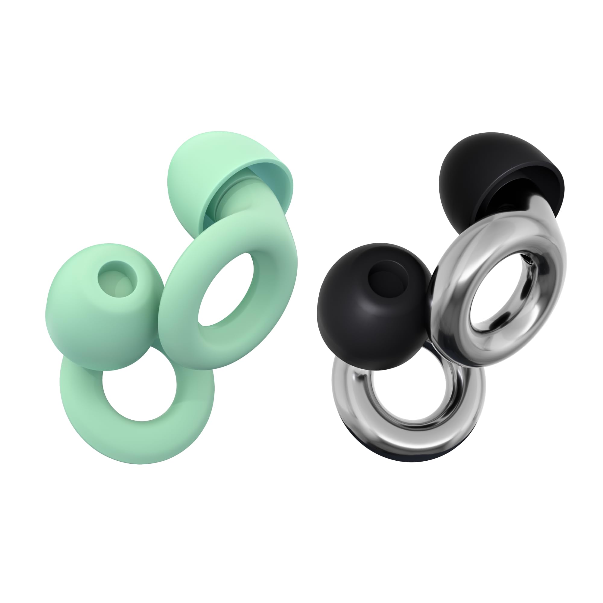 Loop Earplugs Day & Night Bundle (2-Pack) – Loop Quiet + Loop Experience | Reusable Ear Plugs for Sleep, Noise Sensitivity, Music & More | 26 dB/18 dB Noise Reduction