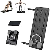 ASDJAKZP Upgraded Pilates Reformer Machine, Pilates Board with Automatic Rebound Function, Multifunctional Abdominal Board Au