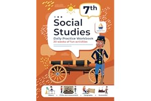 7th Grade Social Studies: Daily Practice Workbook | 20 Weeks of Fun Activities | History | Government | Geography | Economics