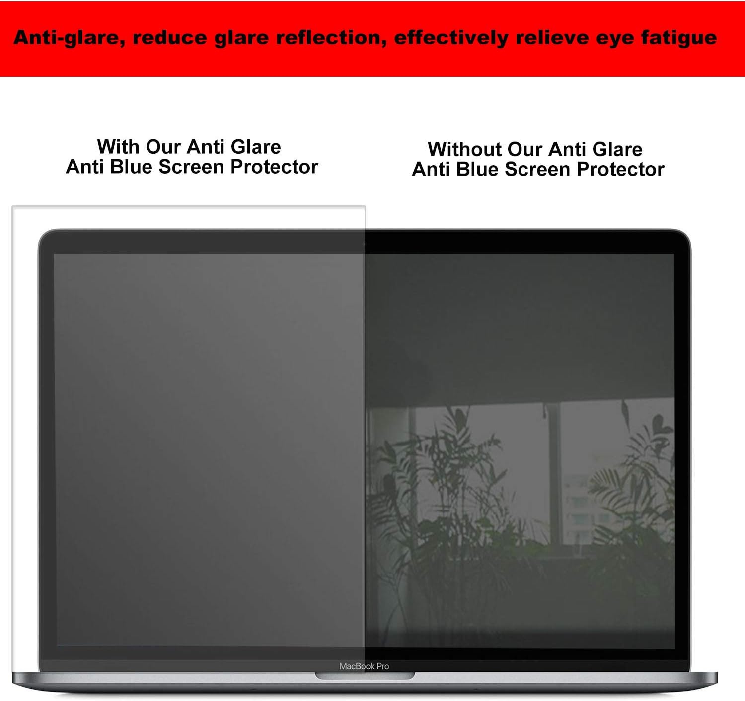 Glare Screen Protector for 20152012 MacBook Pro 13 A142 Anti Blue