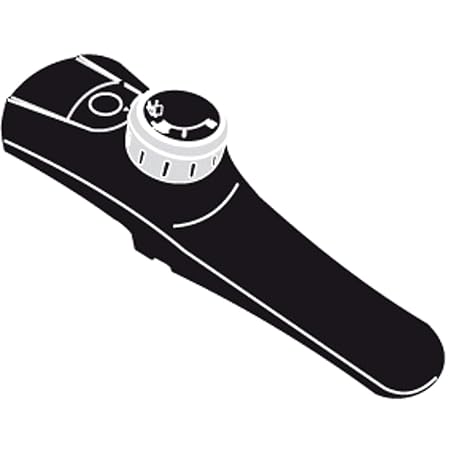 Silit Ersatzteil Deckelgriff Schnellkochtopf Sicomatic econtrol Ø 18 und 22 cm Kunststoff schwarz