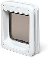 Cat Mate Rotary 4-Way Locking Cat Flap (358) White view 2
