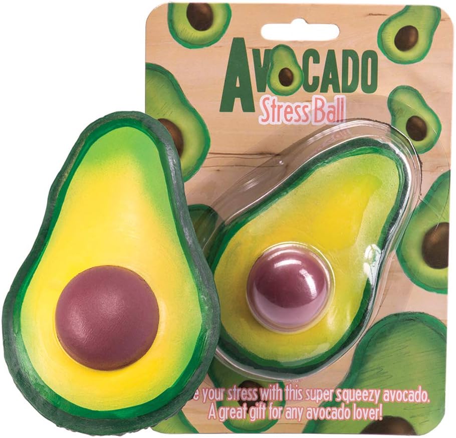 iscream Fizz Creations Avocado Squishy Stress Ball