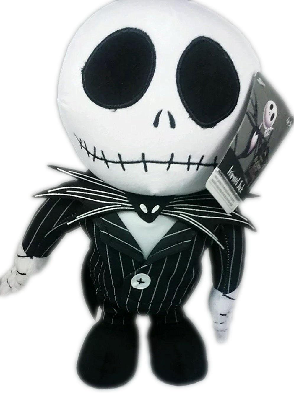 Disney's / Tim Burton's the Nightmare Before Christmas 12" Jack Skellington Musical Animated Plush Figure Featuring Instrumental " This Is Halloween
