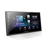 Pioneer DMH-W4660NEX 6.8" Capacitive Touchscreen, Double Din – Wireless & Wired Apple CarPlay & Android Auto, Amazon Alexa Built-in, Bluetooth, HD Radio, Backup Camera, FLAC, Hi-Volt RCA