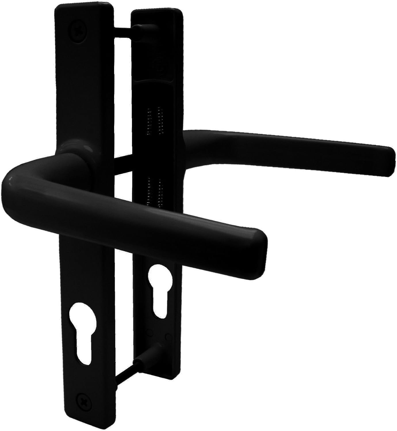 Ferco 70MM UPVC Door Handle / Lever Lever Pair. Sprung 180mm Centres