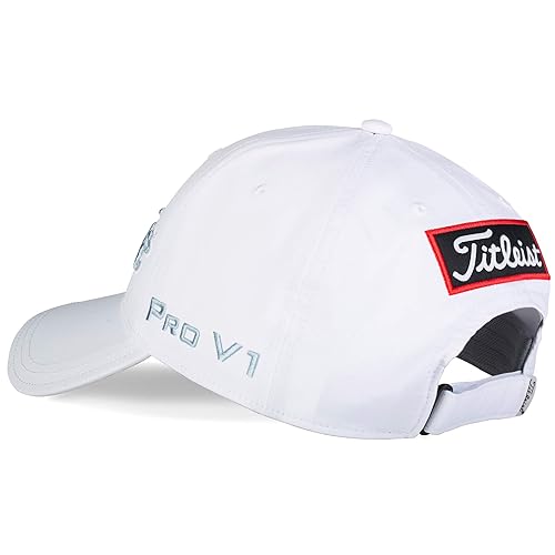 Titleist Womens Tour Performance Ball Marker Hat White/Blue Fog in