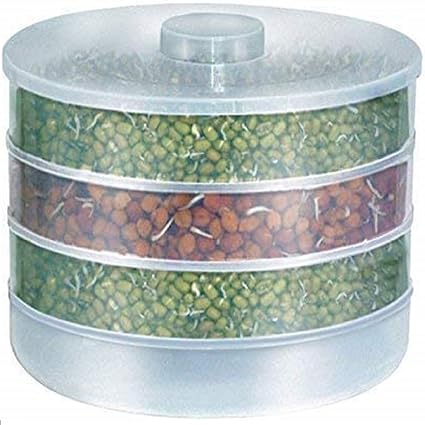 ZOSOE Sprout Maker | Plastic Sprout Maker Box | Hygienic Sprout Maker with 4 Container |