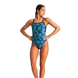 ARENA Puzzled Print Women's Challenge Back One