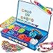 Cra Z Art CRA-Z-Loom Ultimate Collector Case with 1800 Rubber Bands, 50 S Clips and Alphabet Sticker Sheet