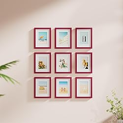 Vittanly 8x10 Picture Frame, Engineered Wood with