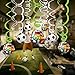 30CT Soccer Hanging Swirl for Soccer Party Supplies Theme Birthday Party Decorations
