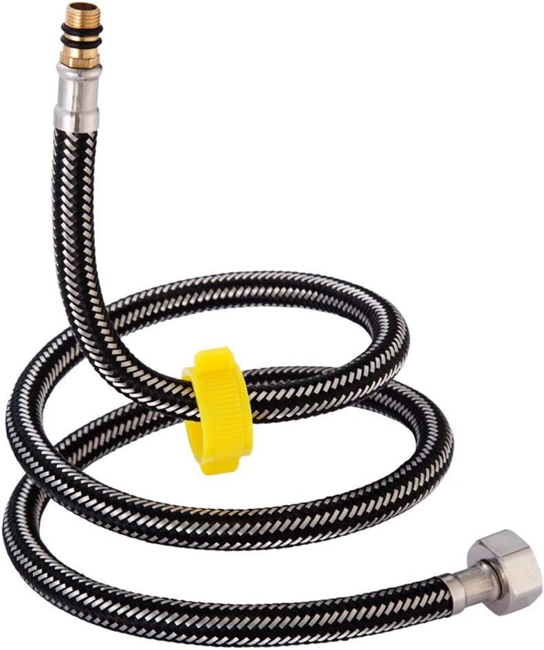 Tubos de manguera de una sola cabeza Tubos Acero inoxidable trenzado