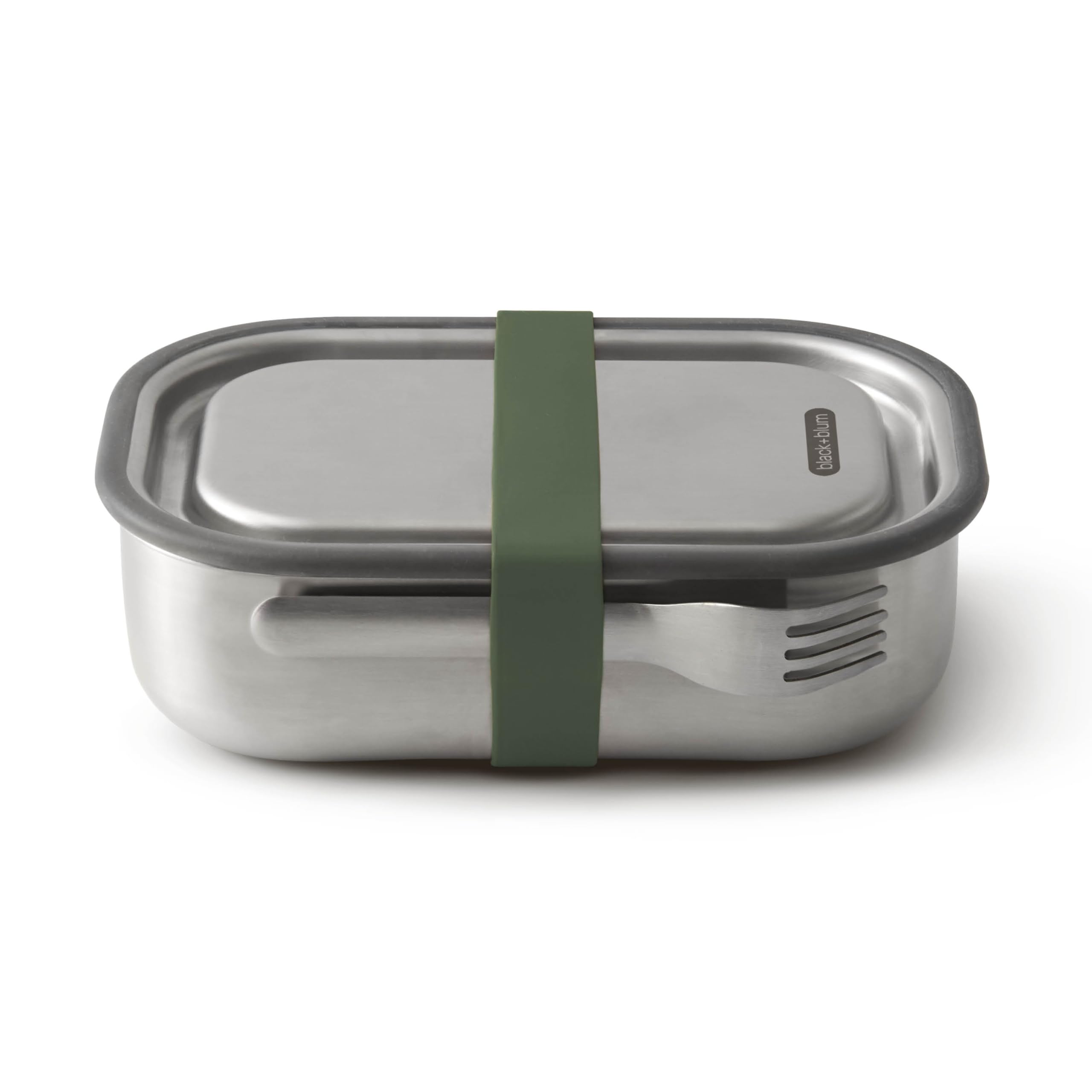 Stainless Steel Lunch Box 1000 ml Capacity, Olive