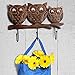 Store Indya ? Wall Hooks Key Holders ? Owl Wooden Coat Hangers