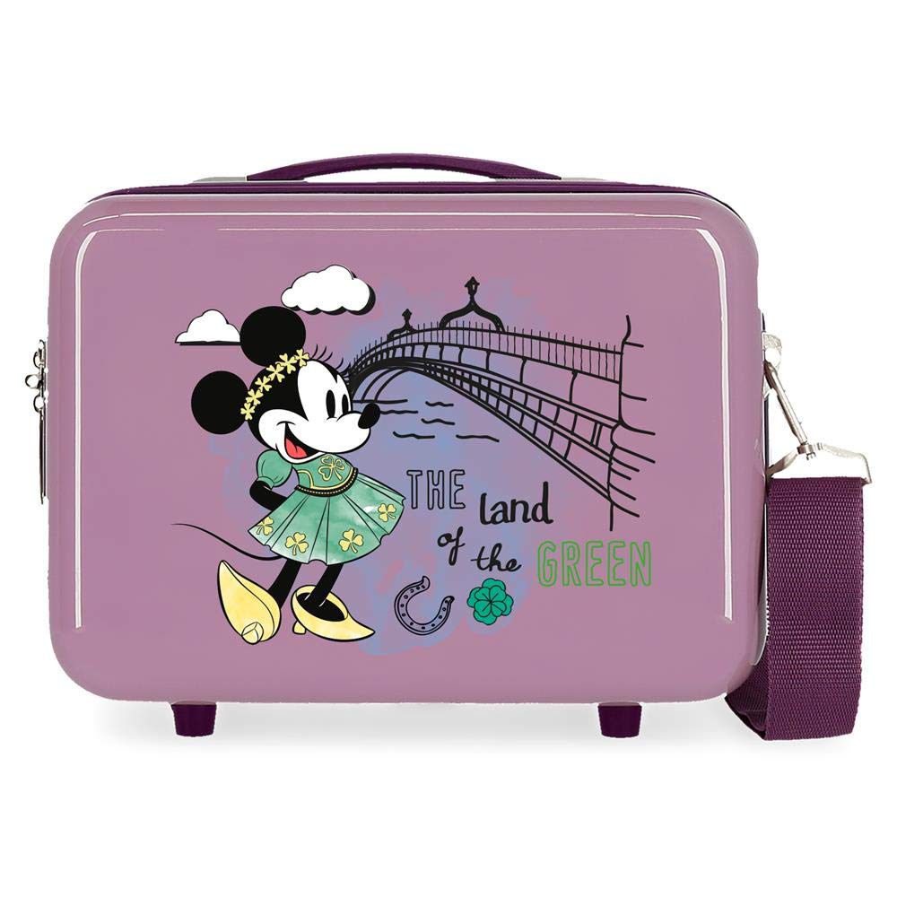 Disney Minnie Let's Travel Toiletry Bag Adaptable Purple 29 x 21 x 15 cm Rigid ABS 9.14 L