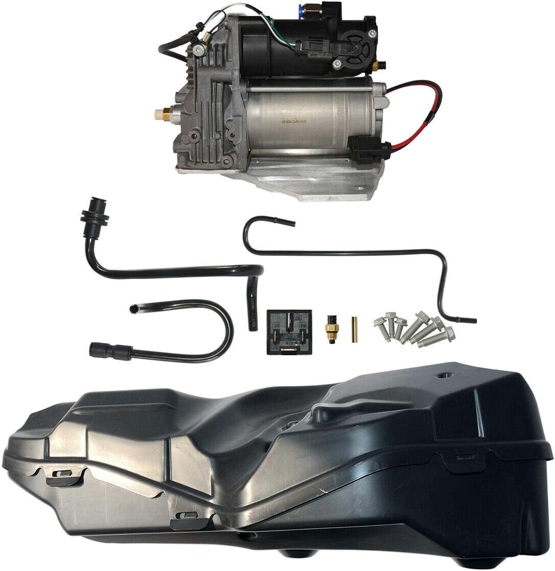 Air Suspension Compressor PUMP + COVER LR015303 RQG500130