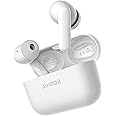 AIHOOR Wireless Earbuds for Music and Sports, Bluetooth 5.3 in-Ear Headphones with Extra Bass, Built-in Mic, Touch Control, USB Charging Case, 30hr Battery Earphones (High Gloss White)