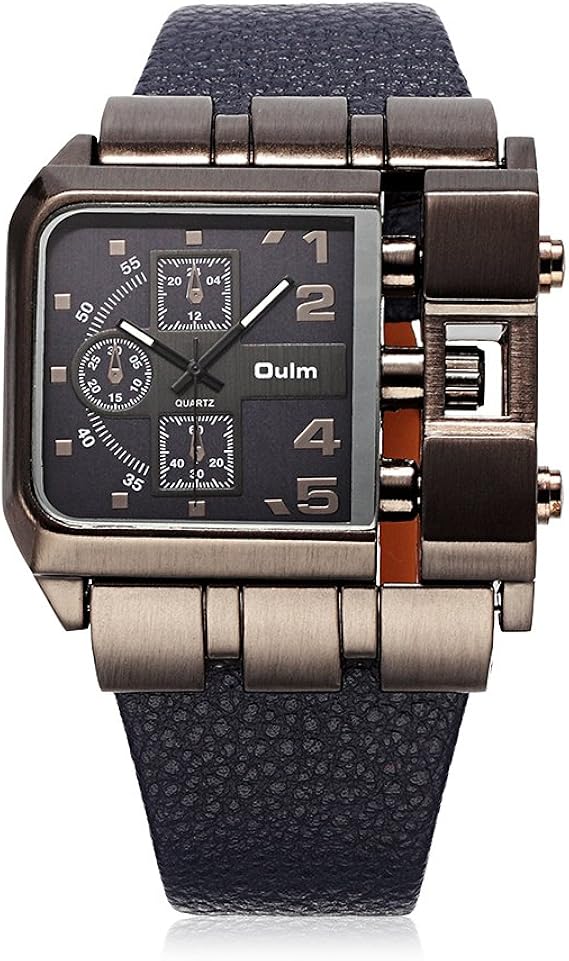 Amazon Watcher ブランド 人気 腕時計 メンズ 世界 ミリタリー 白 ホワイト レザー 革 バンド メンズ腕時計 腕時計 通販