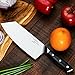 Vegetable Meat Cleaver Knife, AURMOO Chinese Butcher Knife, German High Carbon Stainless Steel with Ergonomic Handle - 8 Inch
