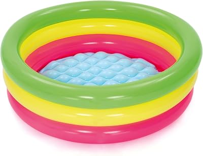 Bestway Bestway 3 Ring Summer Pool Ø70cm x H24cm Repair Patch Included